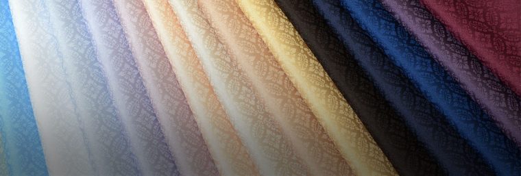 えり新別染めの色見本（色無地の御誂え）