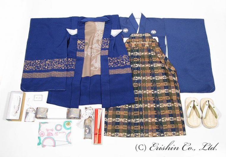 全て揃いました。
オリジナルの七五三の完成です。