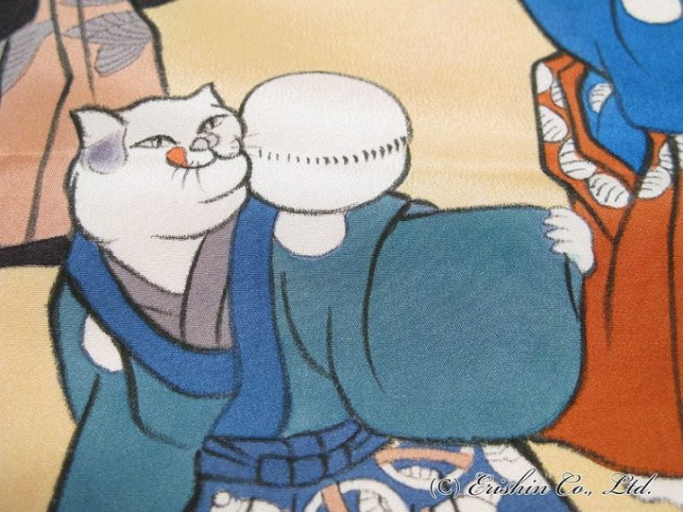 あらよっと！どうだいどうだい、上手いだろう、ってね。