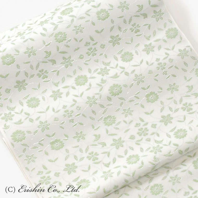 九寸織名古屋帯（更紗のロンド）