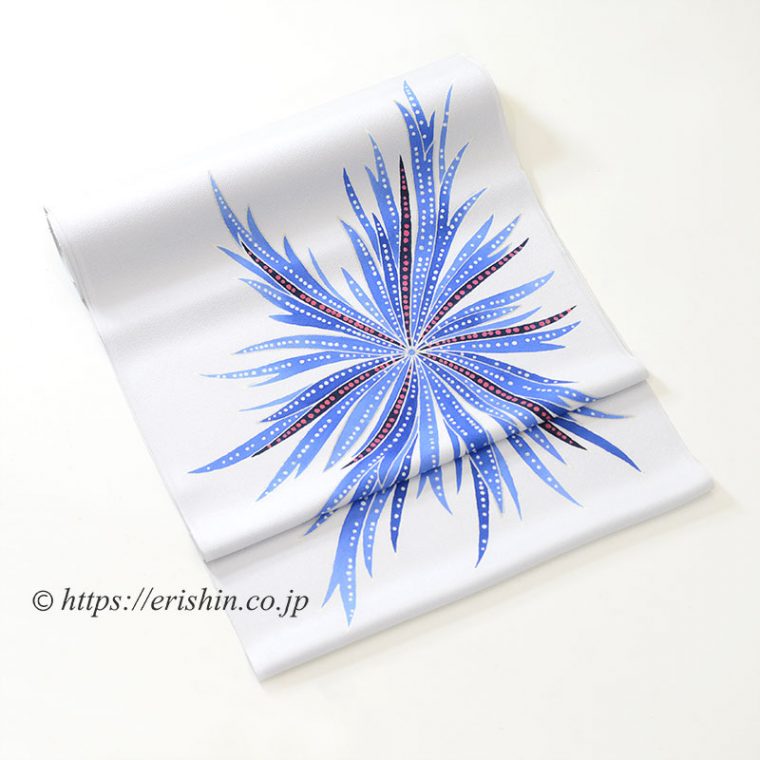 お誂えの染め名古屋帯のお太鼓の柄