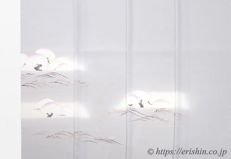 付下訪問着（光琳松）