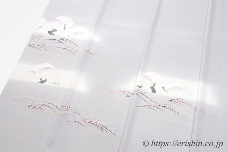 付下訪問着（光琳松）