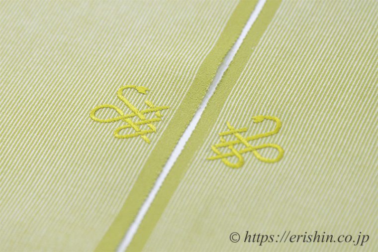 洒落紋　宝結蝶　巳