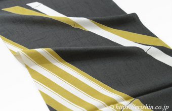 洒落向き帯揚げ（破竹の勢い）