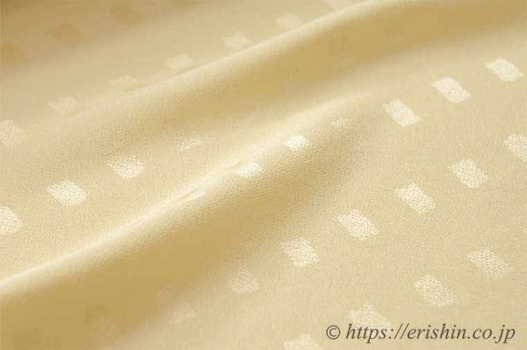 洒落無地(格子/浅黄)