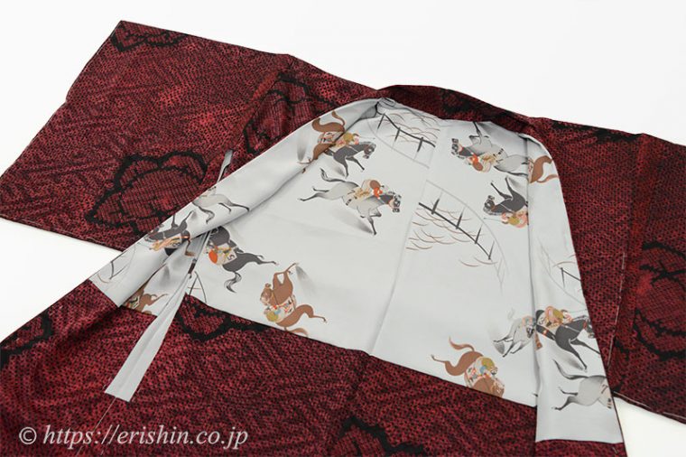 リメイク　着物から羽織へ