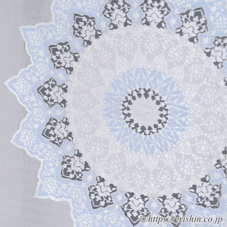 勝山健史　九寸織名古屋帯（イスラーム華文）