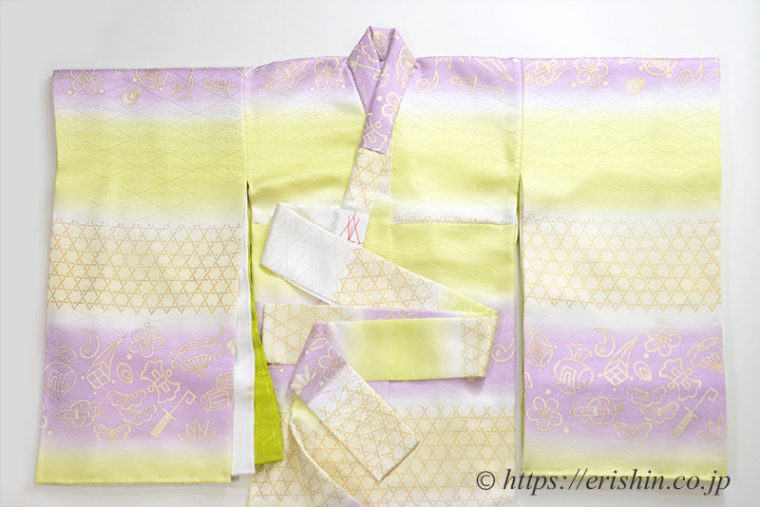 お誂え男児用お宮参り着〔一つ身〕