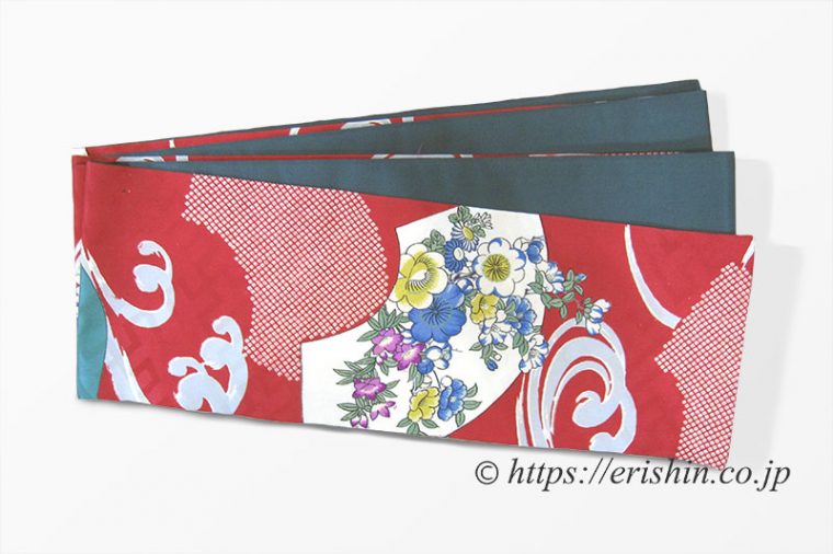 着物　羽織　半幅帯　リメイク