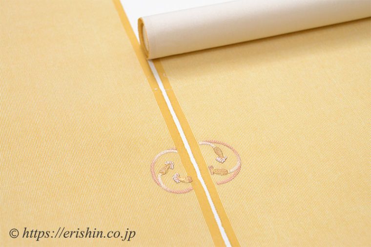 洒落紋のお誂え　三ツ房の丸