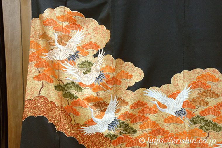 黒留袖　着物　リメイク　