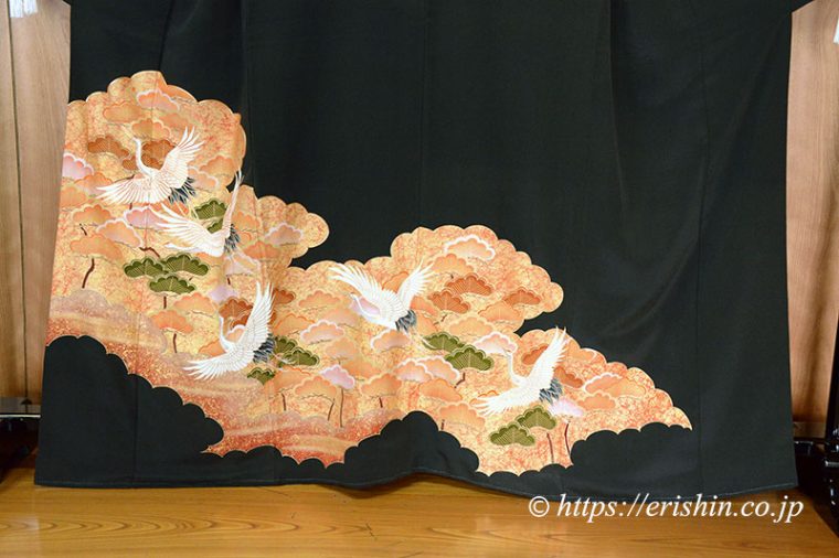 黒留袖　着物　リメイク　