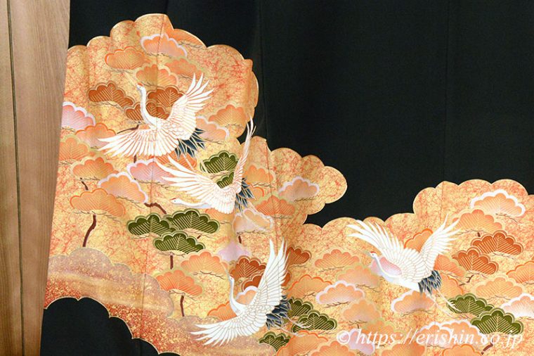 黒留袖　着物　リメイク　