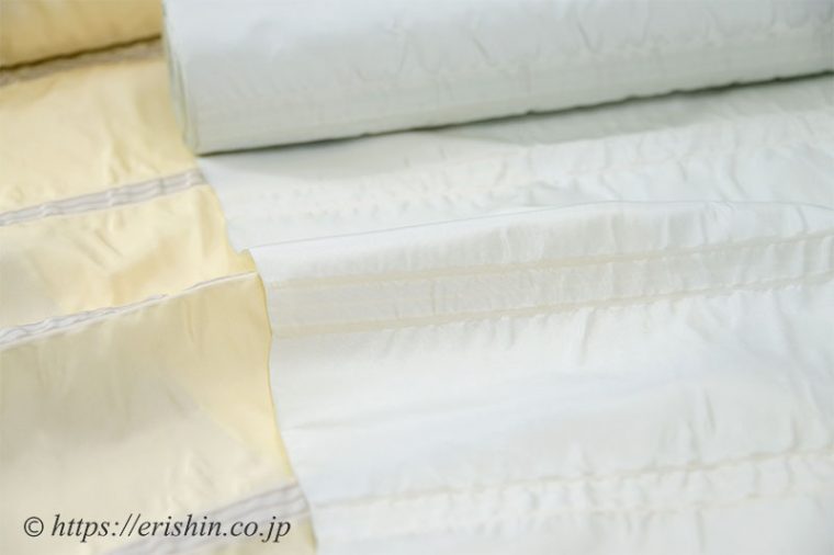 洛風林しじら織コート（雨コート兼用）生地拡大