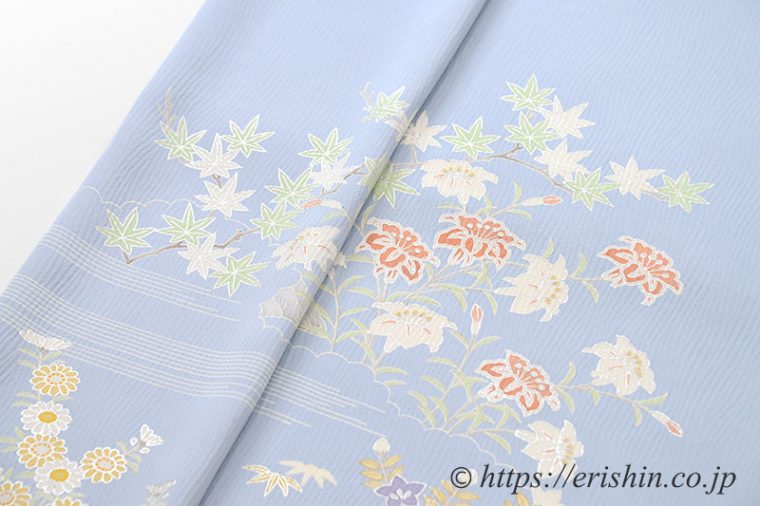 付下訪問着（春秋景色）[単衣用]