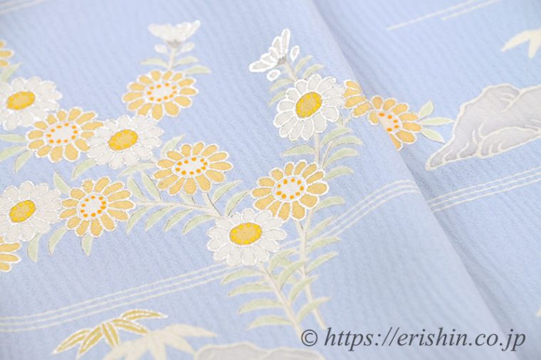 付下訪問着（春秋景色）[単衣用]