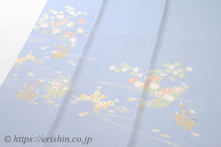 付下訪問着（春秋景色）[単衣用]