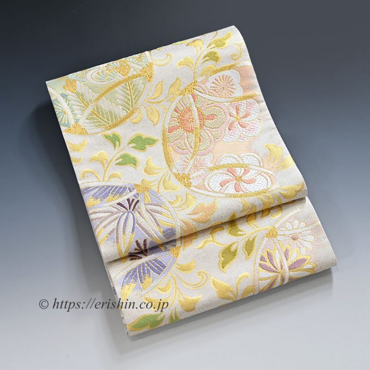 袋帯（七宝吉祥優彩文）