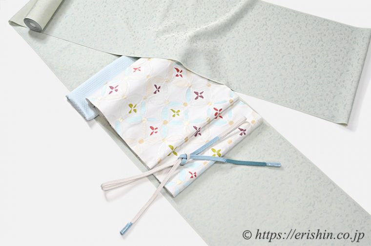 お勧めコーディネート「ウォッシャブル御召の単衣着でお食事やお茶会に」