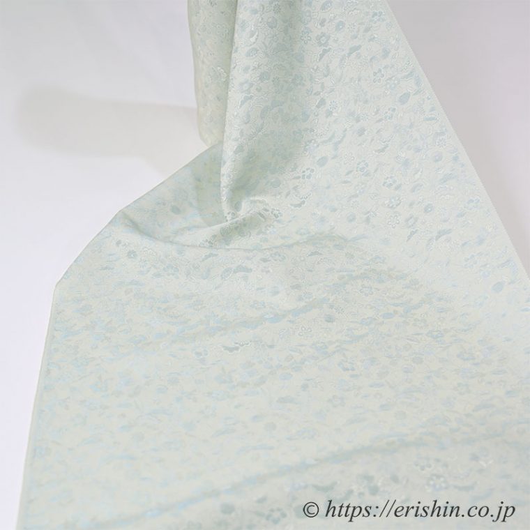 洗える絹の御召　丹後織御召（桃山小紋）