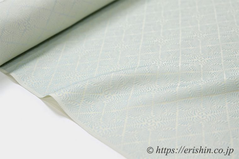 洗える絹の御召