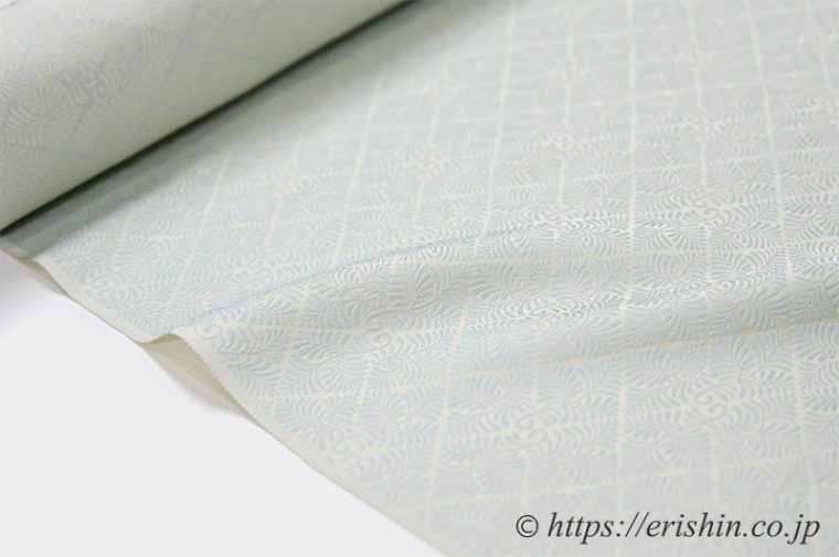 洗える絹の御召