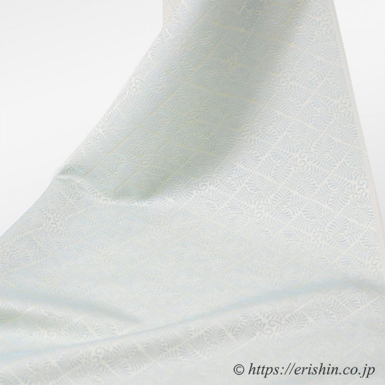 洗える絹の御召