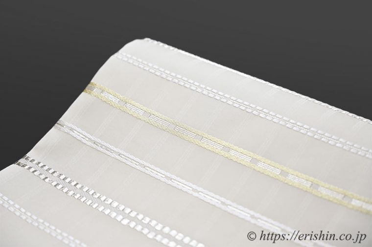 【夏・単衣】美術工芸 啓　袋帯（夏熨斗目）