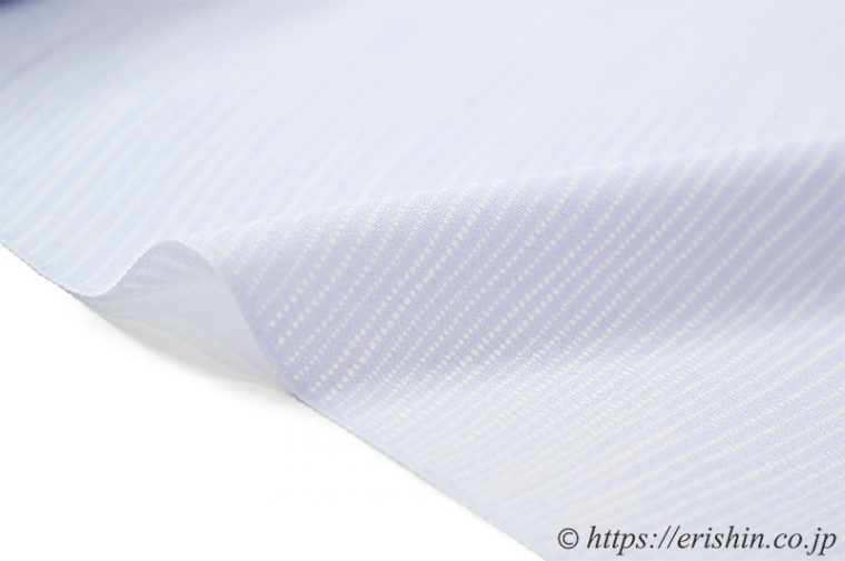 小紋（波の縞/淡藤色）