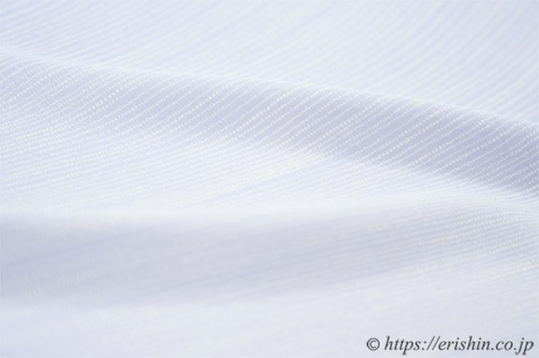 小紋（波の縞/淡藤色）