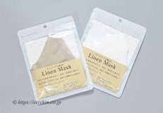 和小物さくら・麻マスク「ウォッシャブル麻わた　Linen Mask」