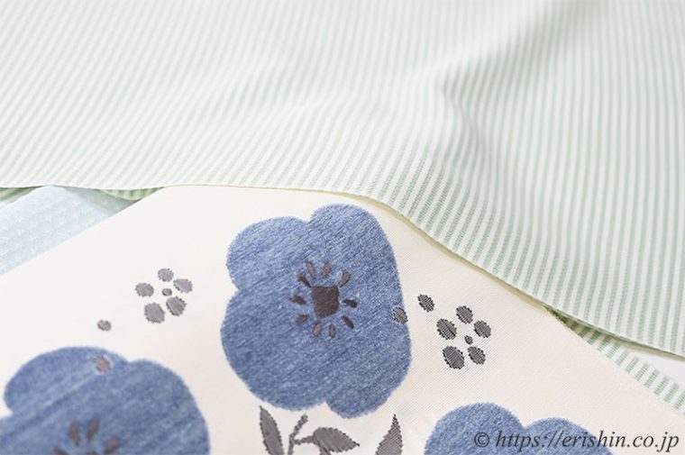 洗える絹の着物　丹後織御召の単衣着で軽やかに