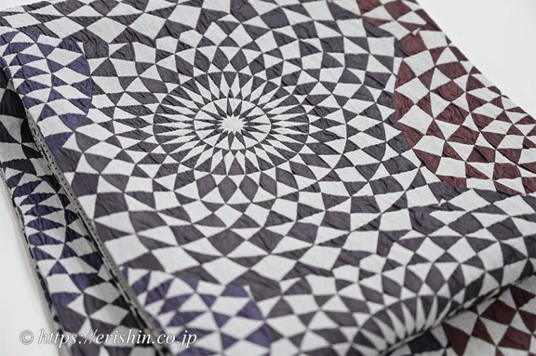 木屋太 袋帯（万華鏡/ふくれ織り）