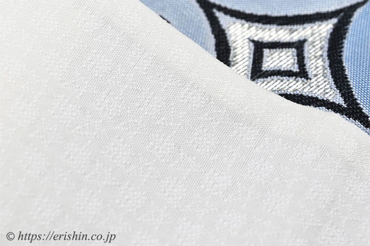 誉田屋源兵衛　袋帯（佐賀竹錦/七宝唐草文）