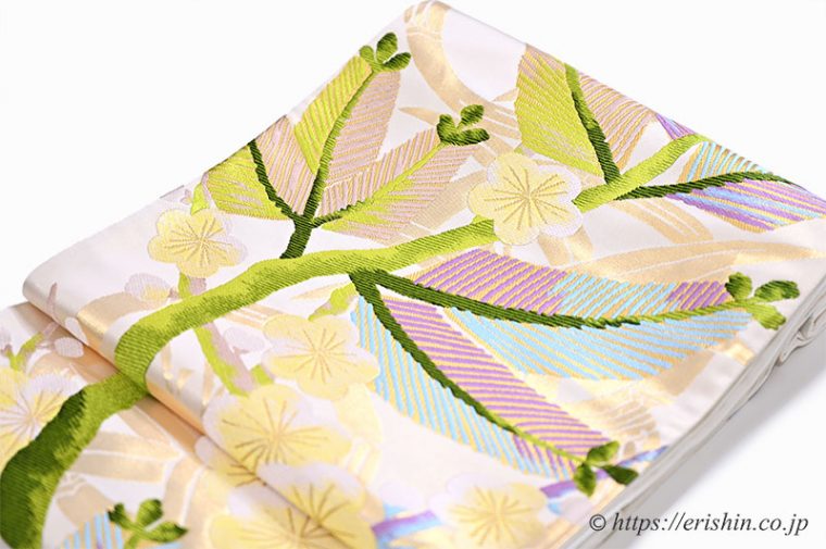 袋帯（松竹梅）　洛風林