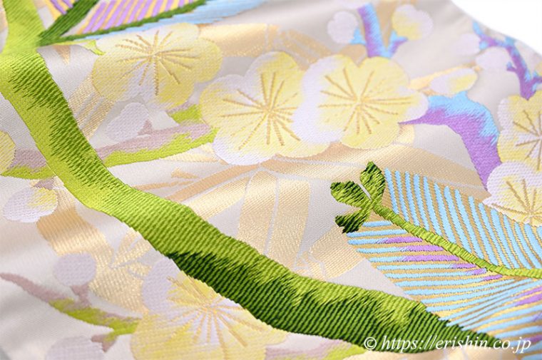 袋帯（松竹梅）　洛風林