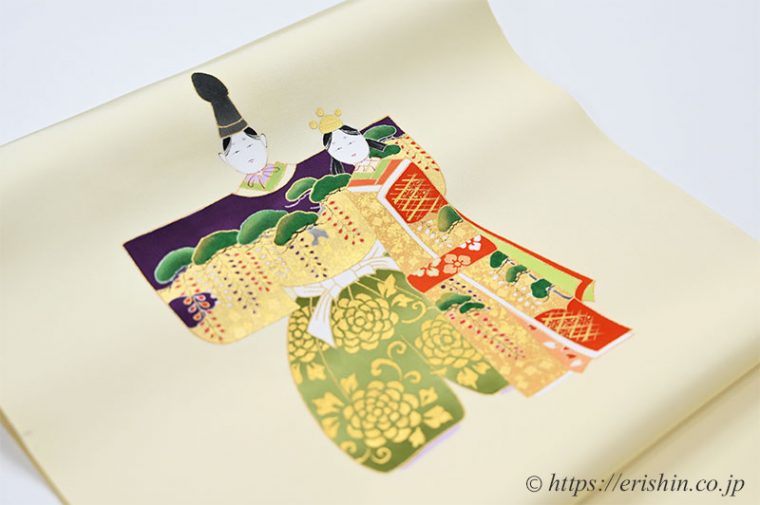 染名古屋帯（お雛祭り）