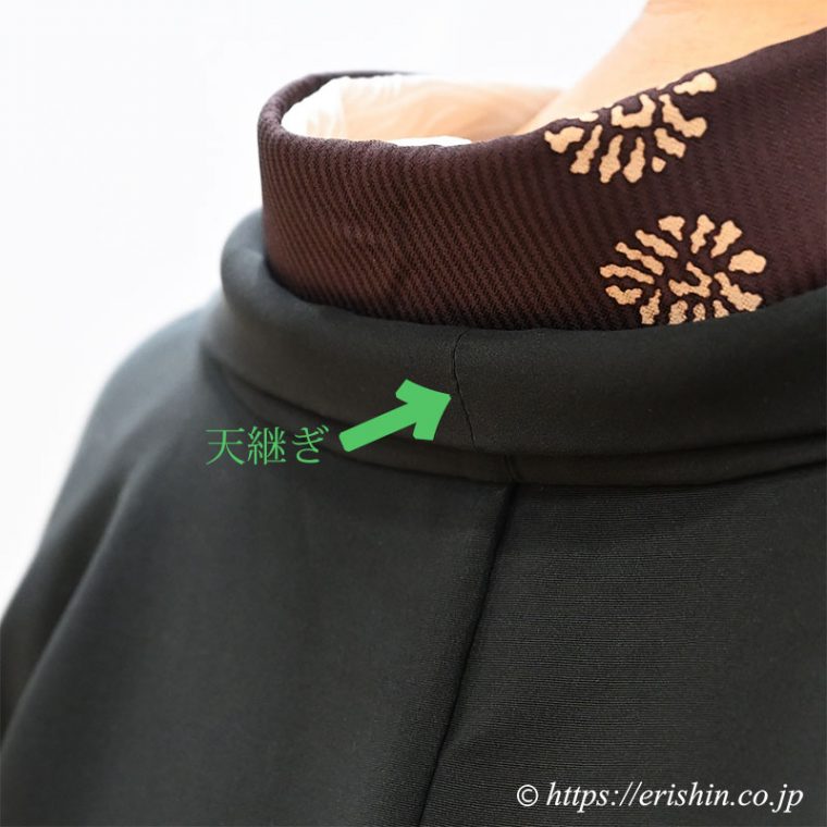 黒絵羽織の羽織丈出し E様