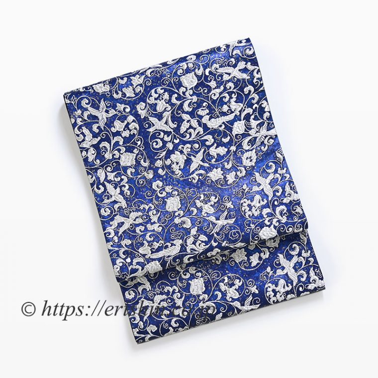 袋帯（亀甲更紗/滋賀喜織物）