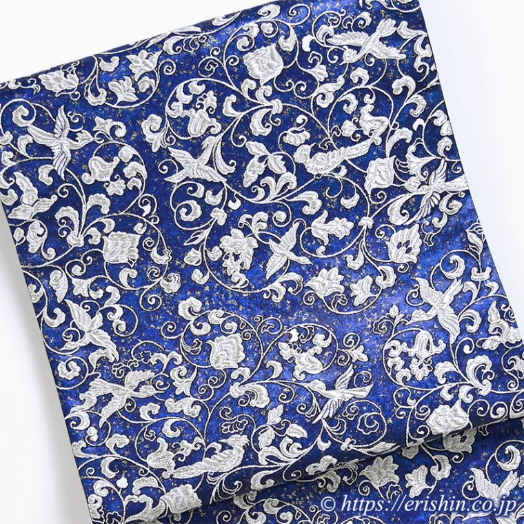 袋帯（亀甲更紗）滋賀喜織物