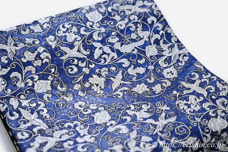 袋帯（亀甲更紗）滋賀喜織物