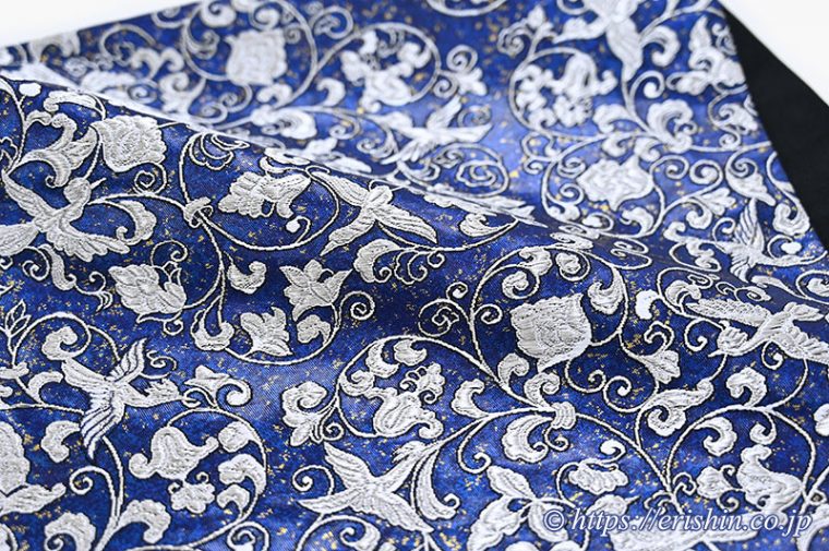 袋帯（亀甲更紗）滋賀喜織物