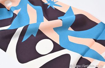 帯揚げ（マティス/花浅葱）