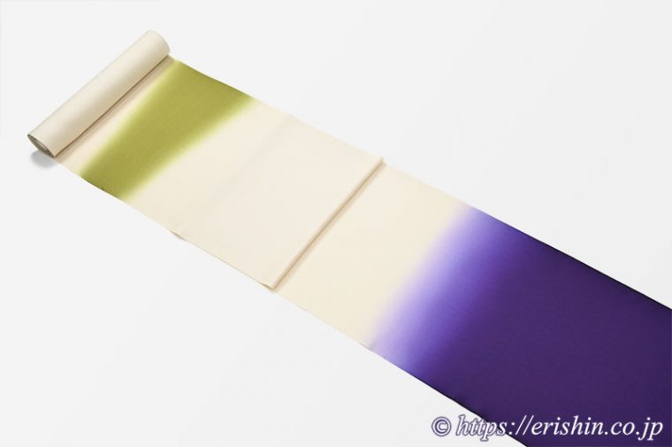 熨斗目暈かし訪問着のお誂え