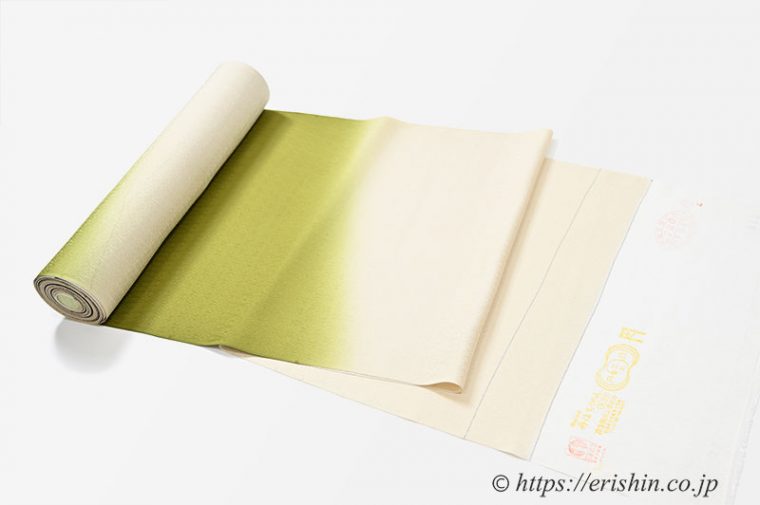 熨斗目暈かし訪問着のお誂え