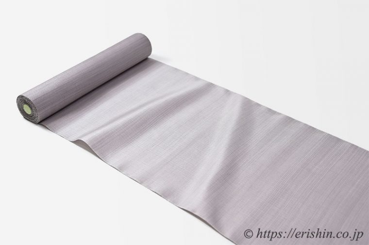 勝山健史作 着尺「有水羽絹（入子菱）」うすはぎぬ反物