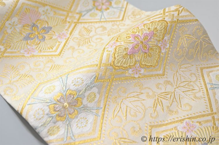 礼装袋帯　袋帯（秀麗菱松竹梅）