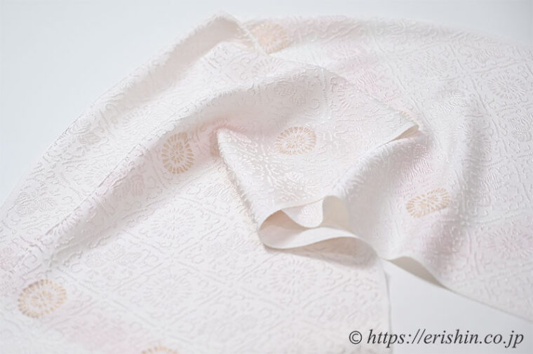 帯揚げ（菊桐花詰襷文）