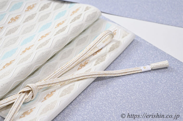 旬のお勧めコーディネート「蝋吹雪小紋に慶雲の名古屋帯」